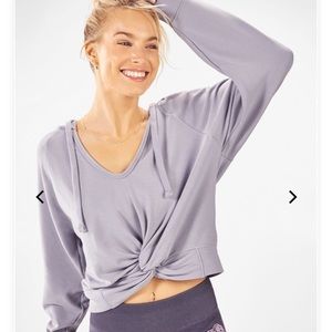 NWOT Fabletics Sydney Twist Front Hoodie